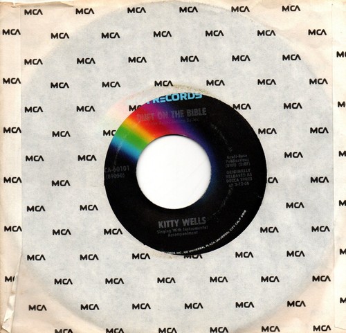 Kitty wells dust the - kitty, on