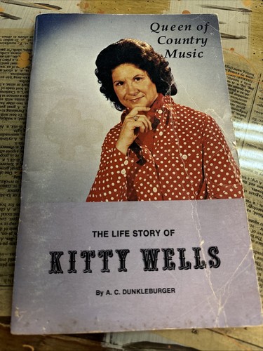 Autographed kitty wells book - kitty,