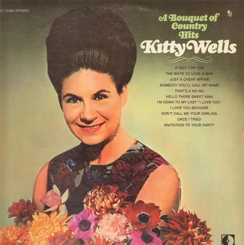 Kitty wells bouquet - wells,